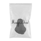Maxbell Natural Silky Long Wavy Straight Wavy Human Hair Wig Black Wigs Side Bangs For Women,Fashion Style