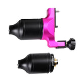 Max Alloy Rotary Tattoo Machine Double Motor Liner Shader Supplies Detachable Rose Red