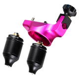 Max Alloy Rotary Tattoo Machine Double Motor Liner Shader Supplies Detachable Rose Red