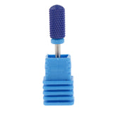 Max Ceramic Nail Drill Bits Burr File Medium Grit Manicure Pedicure Tool Blue