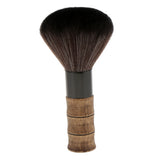 Max Soft Fiber Hair Removal Shaving Brush Blush Loose Powder Makeup Brush Bamboo Black