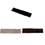 Max Flexible Cloth Wig Band Grip Scarf Headband Hair Wiggery Hairband Black
