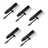Max 5 Pieces 10ml Plastic Empty Mascara Eyelash Bottle Liquid Tube Funnels Black