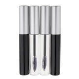 Max 4 Piece 10ml Empty Mascara Tubes Wands Eyelash Oil Vial Liquid Bottle Funnel