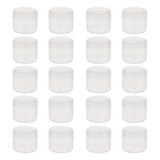 Small PVC Cosmetic Cream Jars Pots Empty Cosmetic Containers with Lids 20g