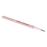 3 in 1 Eyebrow Makeup Pencil with Brush Eye Brow Shaping Stencil 04#Light Smoky Gray