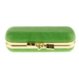 Max PU Leather Lipstick Lip Gloss Case Storage Makeup Holder Box Portable Green