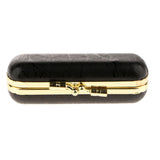 Max PU Leather Lipstick Lip Gloss Case Storage Makeup Holder Box Portable Black