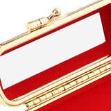 Max PU Leather Lipstick Lip Gloss Case Storage Makeup Holder Box Portable Red