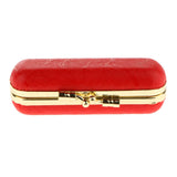 Max PU Leather Lipstick Lip Gloss Case Storage Makeup Holder Box Portable Red