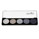 Max 5 Color Glitter Eyeshadow Powder Eye Shadow Cosmetic Palette Shimmer Set #01