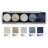 Max 5 Color Glitter Eyeshadow Powder Eye Shadow Cosmetic Palette Shimmer Set #01