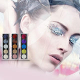 Max 5 Color Glitter Eyeshadow Powder Eye Shadow Cosmetic Palette Shimmer Set #01