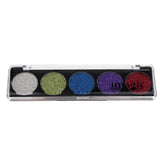 Max 5 Color Glitter Eyeshadow Powder Eye Shadow Cosmetic Palette Shimmer Set #03