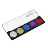 Max 5 Color Glitter Eyeshadow Powder Eye Shadow Cosmetic Palette Shimmer Set #03