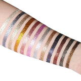 Max 12Color Glitter Eye Shadow Palette Highly Shimmer Diamond Pigment Eyeshadow #2