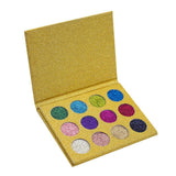 Max 12Color Glitter Eye Shadow Palette Highly Shimmer Diamond Pigment Eyeshadow #2