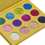 Max 12Color Glitter Eye Shadow Palette Highly Shimmer Diamond Pigment Eyeshadow #2