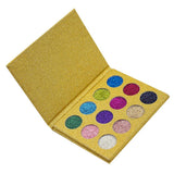Max 12Color Glitter Eye Shadow Palette Highly Shimmer Diamond Pigment Eyeshadow #2