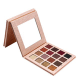 Max 16 Color Eye Shadow Palette Matte Glitter Makeup Shimmer Powder Cosmetic Kit