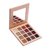Max 16 Color Eye Shadow Palette Matte Glitter Makeup Shimmer Powder Cosmetic Kit
