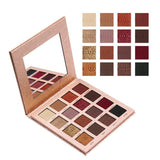 Max 16 Color Eye Shadow Palette Matte Glitter Makeup Shimmer Powder Cosmetic Kit