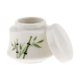 Max Ceramic Empty Cosmetics Loose Powder Container Tea Tins 25ml Bamboo