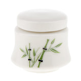 Max Ceramic Empty Cosmetics Loose Powder Container Tea Tins 25ml Bamboo