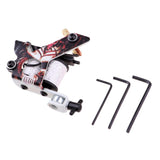 Max 10 Wrap Coils Tattoo Machine Gun for Liner Shader Tattoo Needle Supplies B