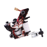 Max 10 Wrap Coils Tattoo Machine Gun for Liner Shader Tattoo Needle Supplies B