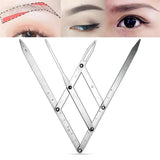 Max Microblading Caliper Eyebrow Measuring Positioning Ruler Permanent Stencil