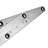 Max Microblading Caliper Eyebrow Measuring Positioning Ruler Permanent Stencil