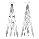 Max Microblading Caliper Eyebrow Measuring Positioning Ruler Permanent Stencil