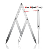 Max Microblading Caliper Eyebrow Measuring Positioning Ruler Permanent Stencil
