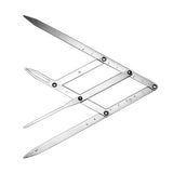 Max Microblading Caliper Eyebrow Measuring Positioning Ruler Permanent Stencil
