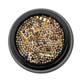 Max 3D Nail Art Glitters Beads Acrylic Tips Decoration Jewelry Manicure Wheels G#