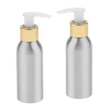 Max 2x Aluminum Spray Empty Pump Perfumes Bottle Shampoo Sprayer Atomizer  120ml