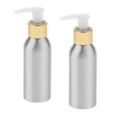 Max 2x Aluminum Spray Empty Pump Perfumes Bottle Shampoo Sprayer Atomizer  120ml