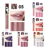 Max Diamond Shimmer Lipstick Glitter Lip Gloss Waterproof & Long Lasting 4g 01