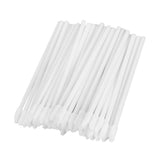 Max 50 Pcs Disposable Lip Brushes Gloss Wands Applicators Makeup Tool White