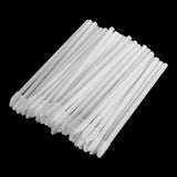 Max 50 Pcs Disposable Lip Brushes Gloss Wands Applicators Makeup Tool White