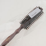 Max Round Wood Handle Hairbrush Barber Hairdressing Curling Hair Comb Brush 12 Rows