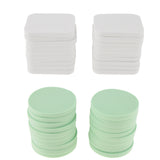 Max 20Pcs Soft Makeup Puff Foundation Blender Face Powder Sponge Green Round