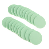 Max 20Pcs Soft Makeup Puff Foundation Blender Face Powder Sponge Green Round