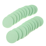 Max 20Pcs Soft Makeup Puff Foundation Blender Face Powder Sponge Green Round