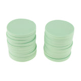 Max 20Pcs Soft Makeup Puff Foundation Blender Face Powder Sponge Green Round