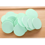 Max 20Pcs Soft Makeup Puff Foundation Blender Face Powder Sponge Green Round