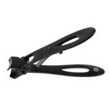 Stainless Steel Nail Clipper Cutter Trimmer Manicure Pedicure Care Scissors Black
