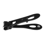 Small Stainless Steel Nail Clipper Cutter Trimmer Manicure Pedicure Scissors Black