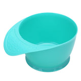 Salon Hairdressing Hair Coloring Dyeing Mixing Bowl Tint Bowl with Handle Cyan